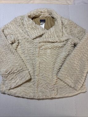 Patagonia Teddy Cozy Jacket Cream Wave-Texture 171